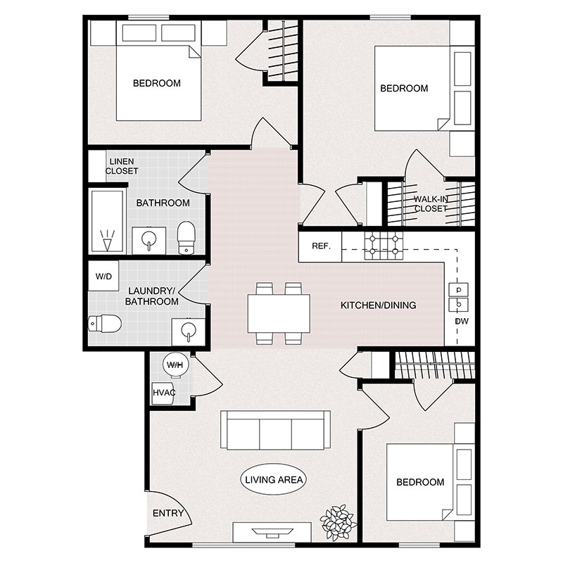 Floor Plans - Silverwood Apartments - Winfield, Kansas - A PRE/3 Property